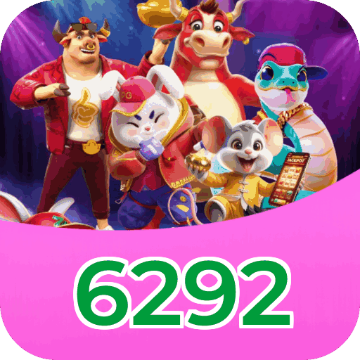 Interface do aplicativo 6292 mostrando jogos disponíveis no iOS e Android